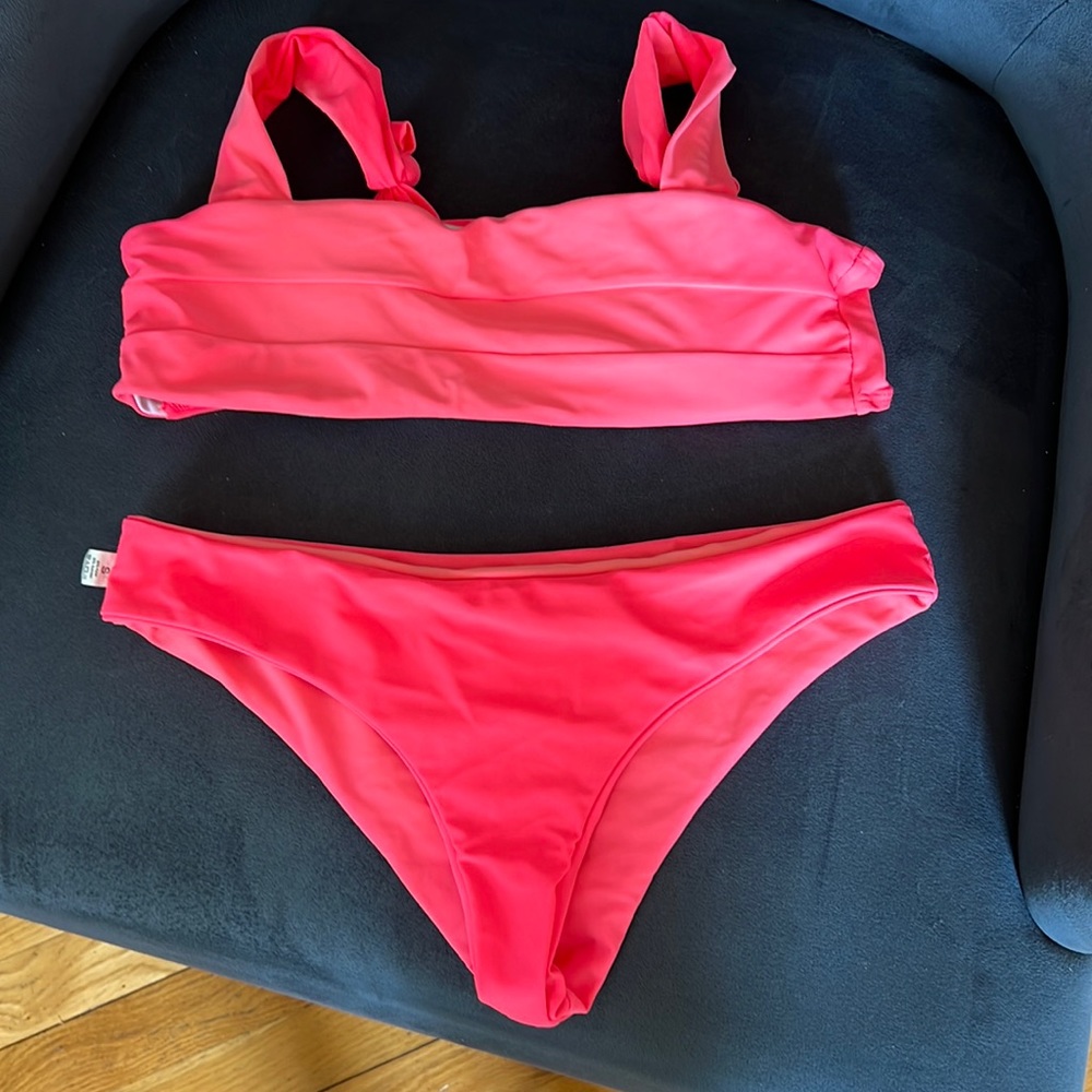 Pretty pink bikini